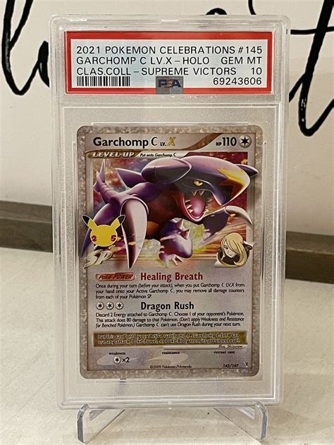 garchomp c lv x psa 10